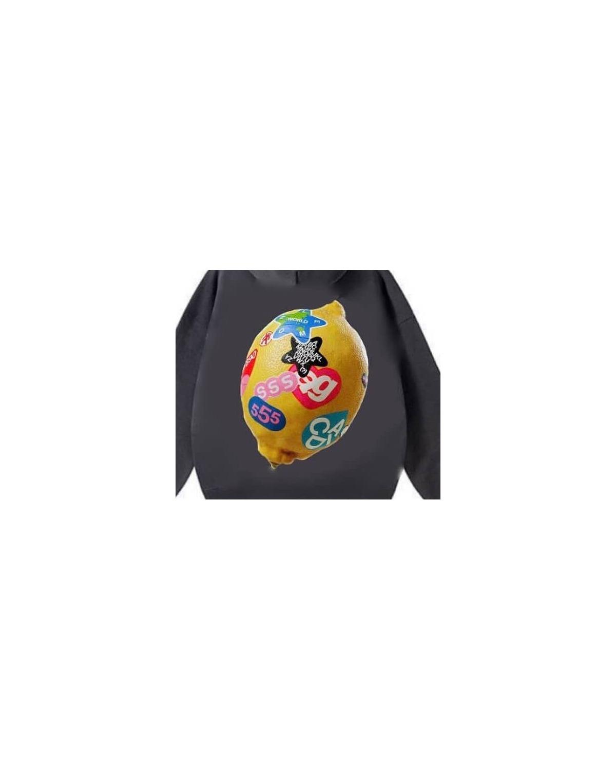 Lemon Sticker Hoodie — view 4